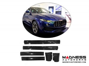 Maserati Levante Exterior Trim - Carbon Fiber - Side Door Panel Trim Kit - Feroce Carbon Maserati Levante Exterior Trim - Carbon Fiber - Side Door Panel Trim Kit - Feroce Carbon